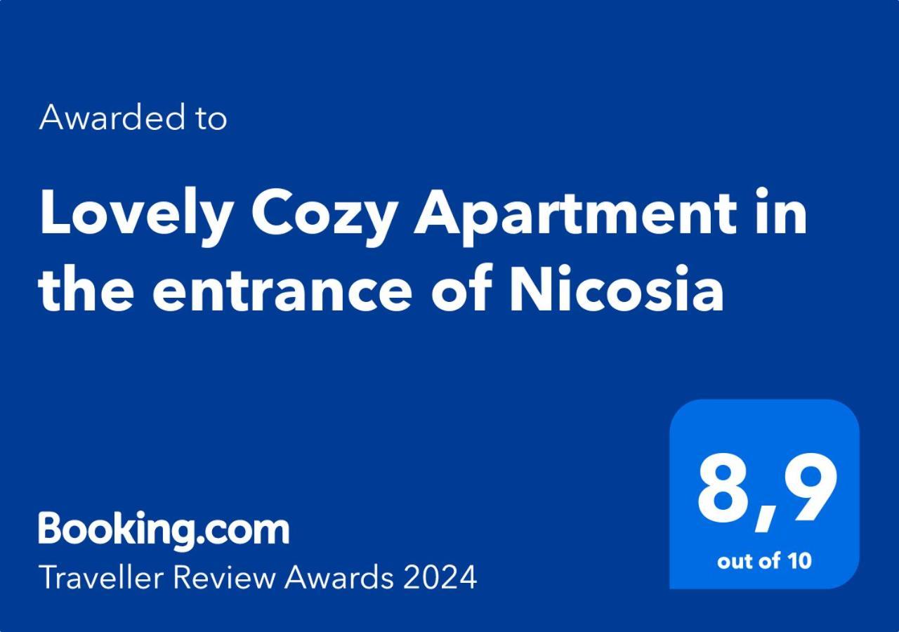 Lovely Cozy Apartment In The Entrance Of Nicosia Aglantzia Exteriör bild